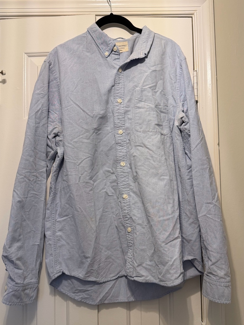 Denim & Supply Ralph Lauren Light Blue Oxford Button-Down Shirt